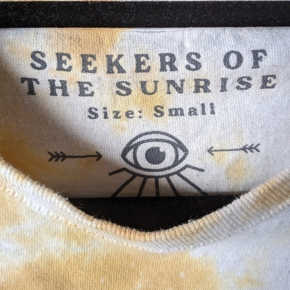 Coloradical Seekers of the Sunrise Tie-Dye Long Sleeve Tee Shirt Size Small - Picture 3 of 5
